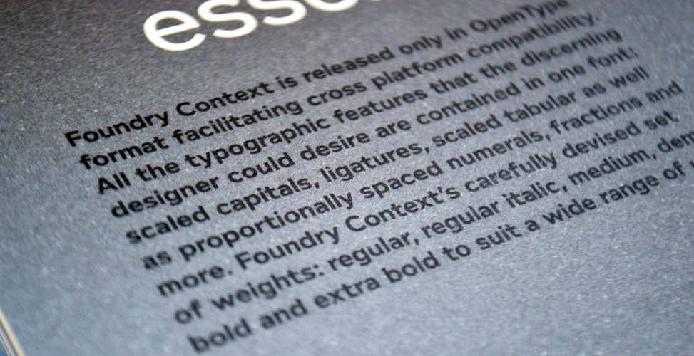 Foundry Context, Grafik 145, Oct 2006, p.82.