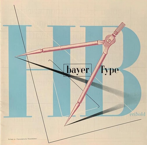 H. Berthold, Bayer-Type, 1933.