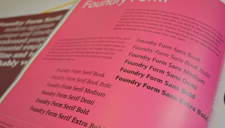 Foundry Form Sans Eye 31