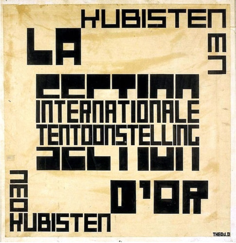 Van Doesberg’s ‘La Section d'Or’, 1920