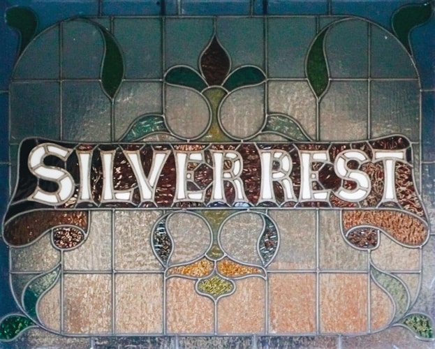 Edwardian stained glass house name