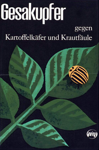 A Gesakupfer Geigy catalogue cover, designed by Max Schmid, date unknown