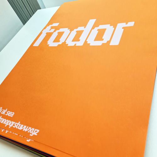 Fodor poster designed by SEA.